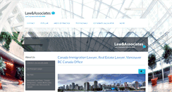 Desktop Screenshot of lawandassociates.ca